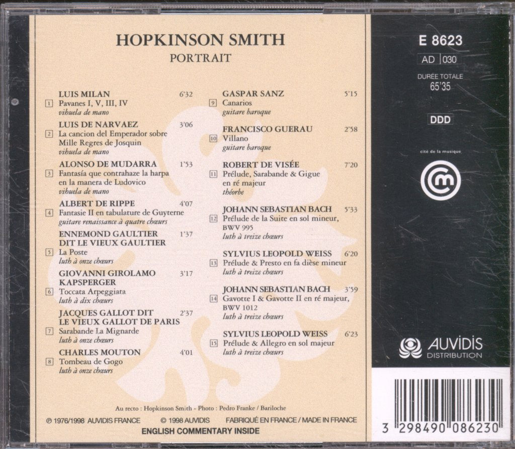 Hopkinson Smith - Portrait - Cd