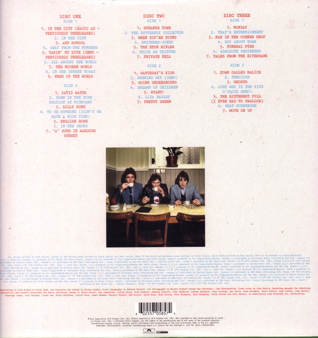 Jam - About The Young Idea - The Very Best Of The Jam - Triple Lp