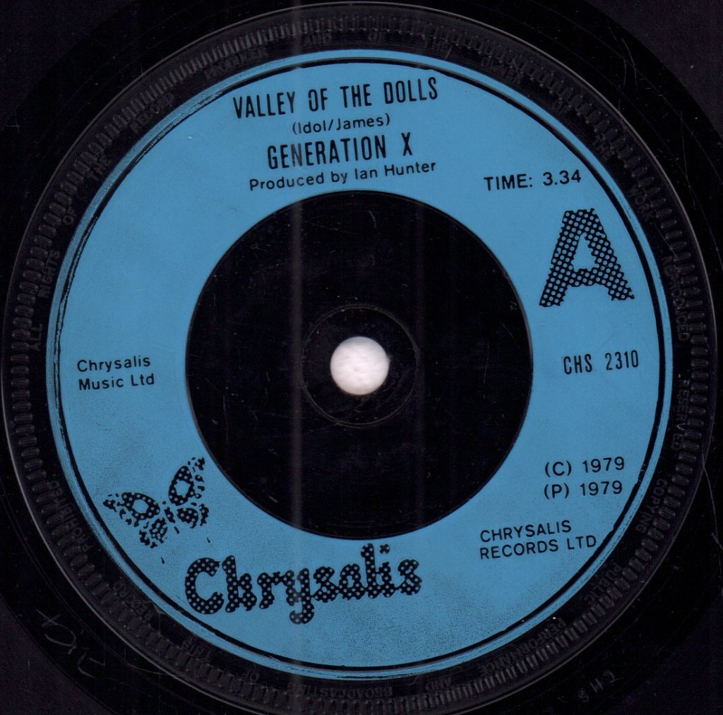 Generation X - Valley Of The Dolls - 7 Inch