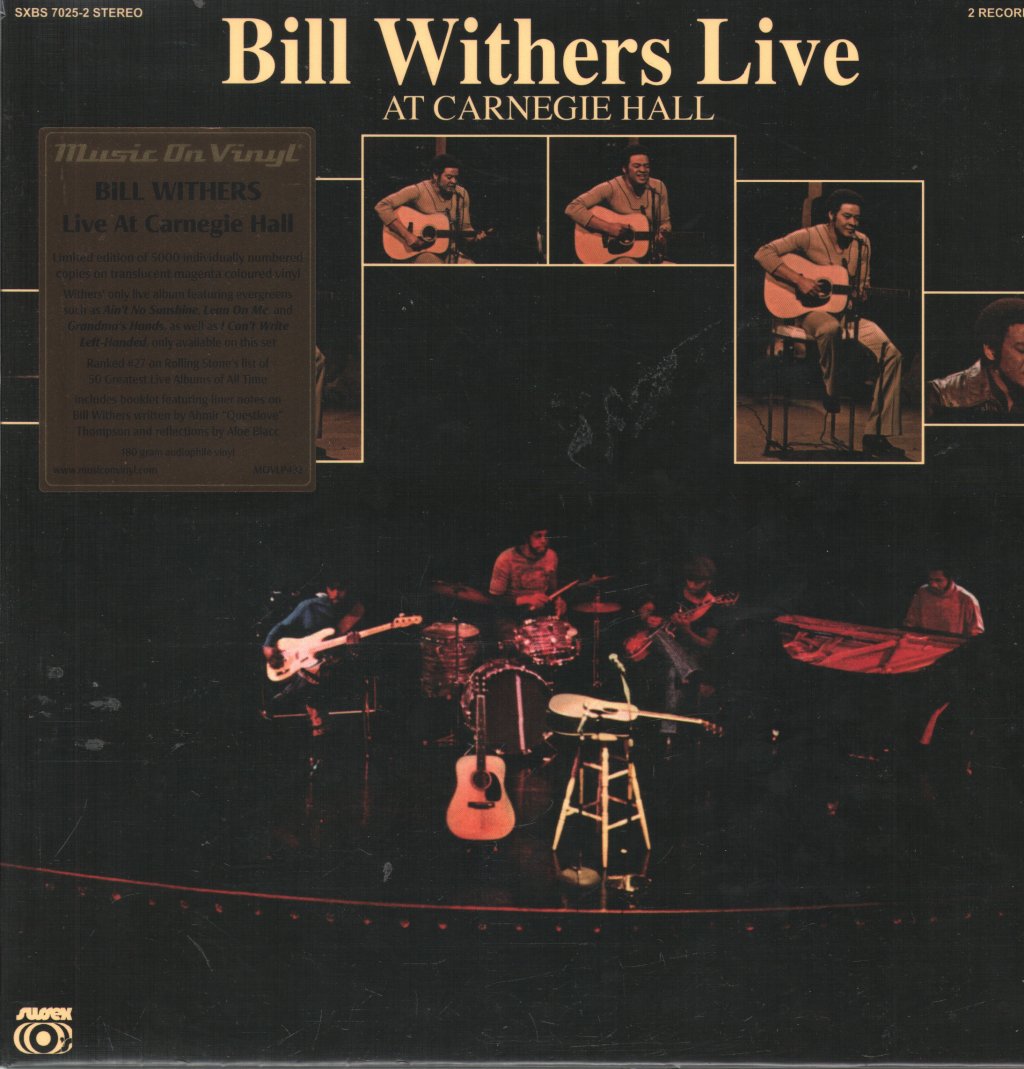 Bill Withers - Live At Carnegie Hall - Double Lp