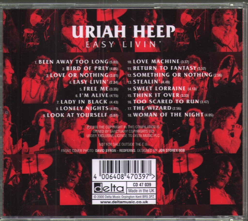 Uriah Heep - Easy Livin' - Cd