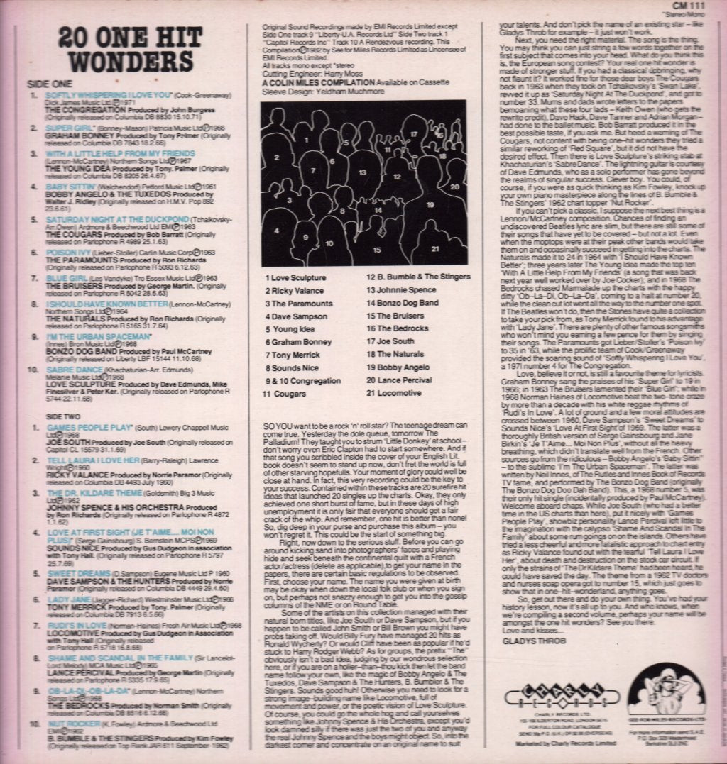 Various Artists - Twenty One Hit Wonders - Lp
