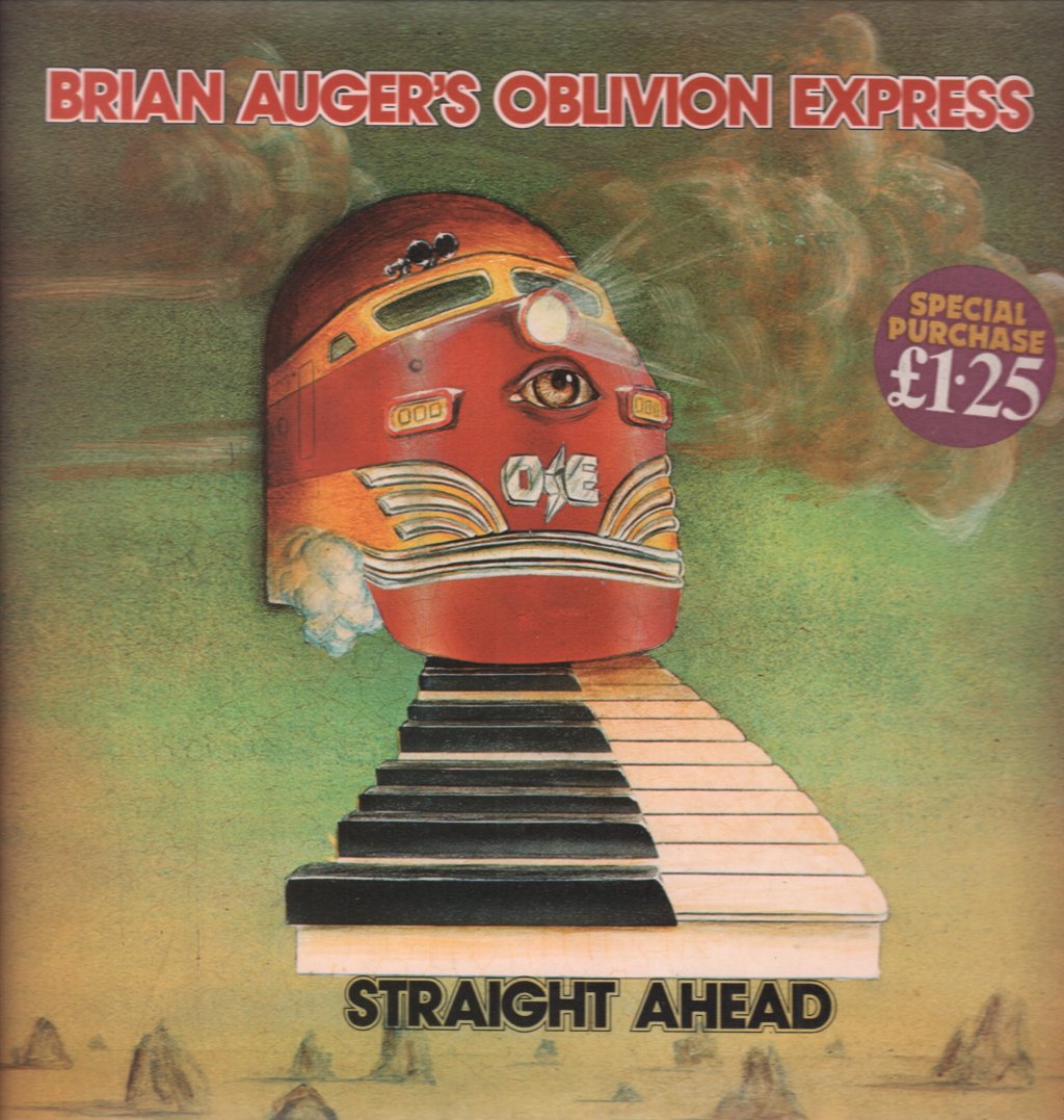 Brian Auger's Oblivion Express - Straight Ahead - Lp
