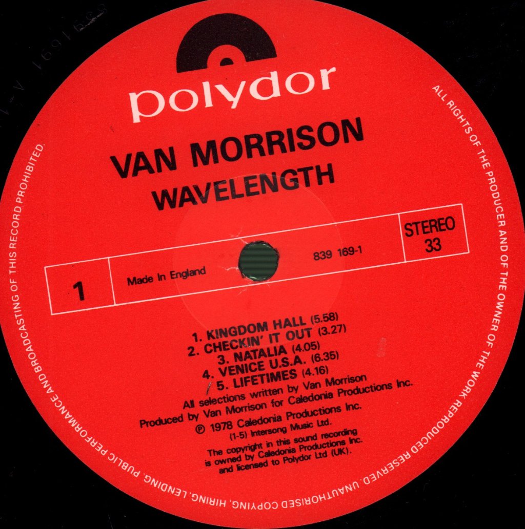 Van Morrison - Wavelength - Lp