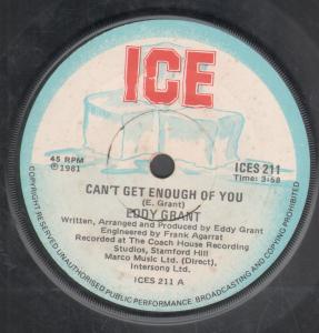 Eddy Grant - Can't Get Enough Of You - 7 Inch