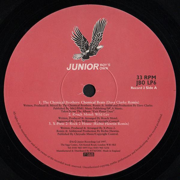 Various Artists - Junior Boy's Own Collection Two - Double Lp