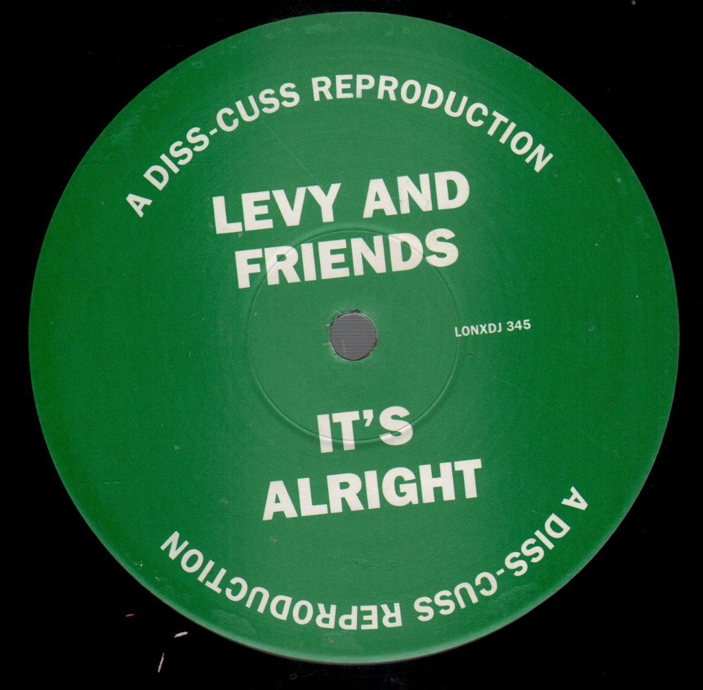 Levy And Friends - It's Alright - 12 Inch