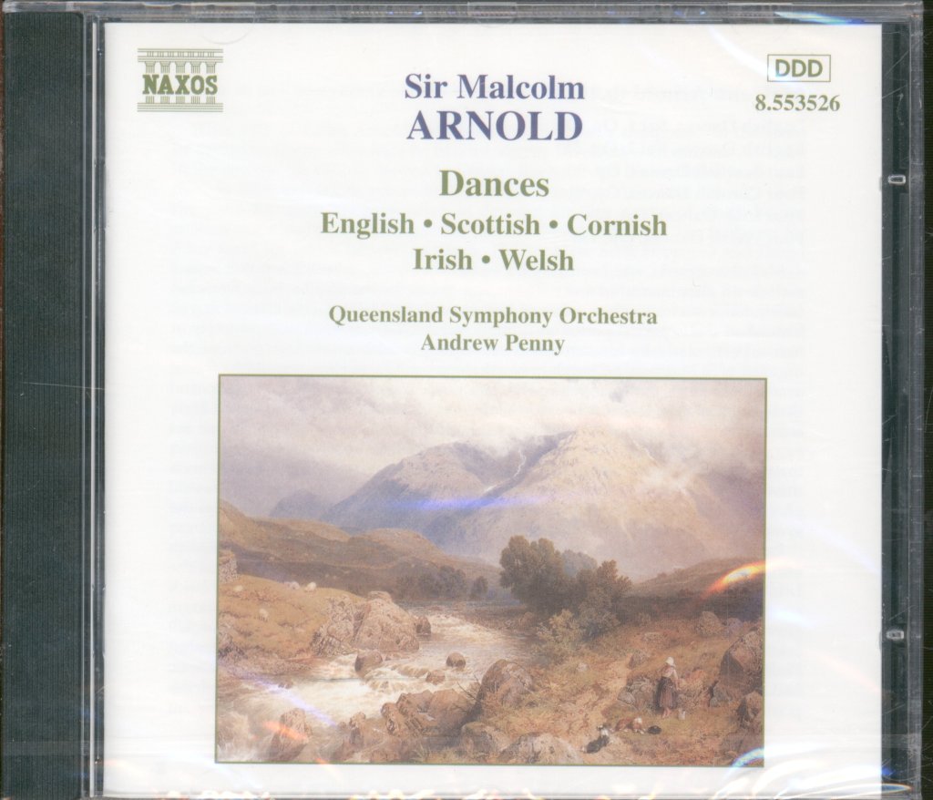 Queensland Symphony Orchestra, Andrew Penny - Malcolm Arnold - Dances (English • Scottish • Cornish • Irish • Welsh) - Cd