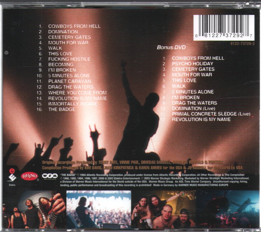 Pantera - Reinventing Hell - The Best Of Pantera - Cd/Dvd
