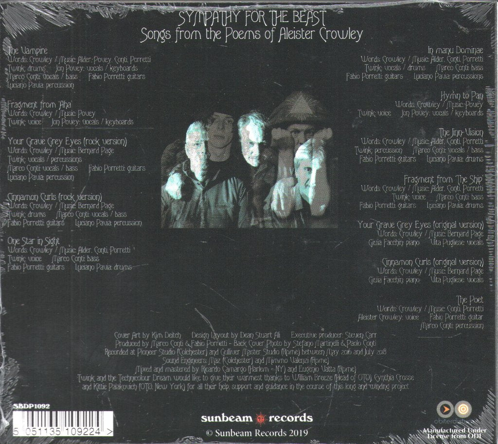 Twink And The Technicolour Dream - Sympathy For The Beast - Cd