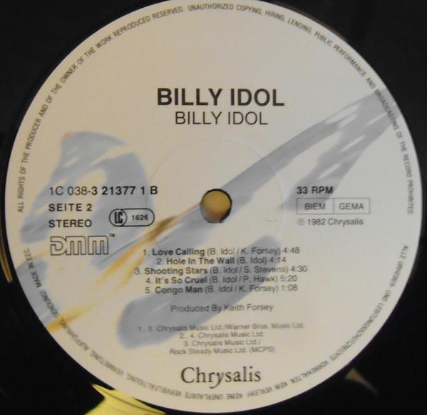 Billy Idol - Billy Idol - Lp