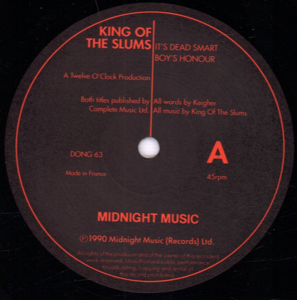 King Of The Slums - It's Dead Smart - 12 Inch