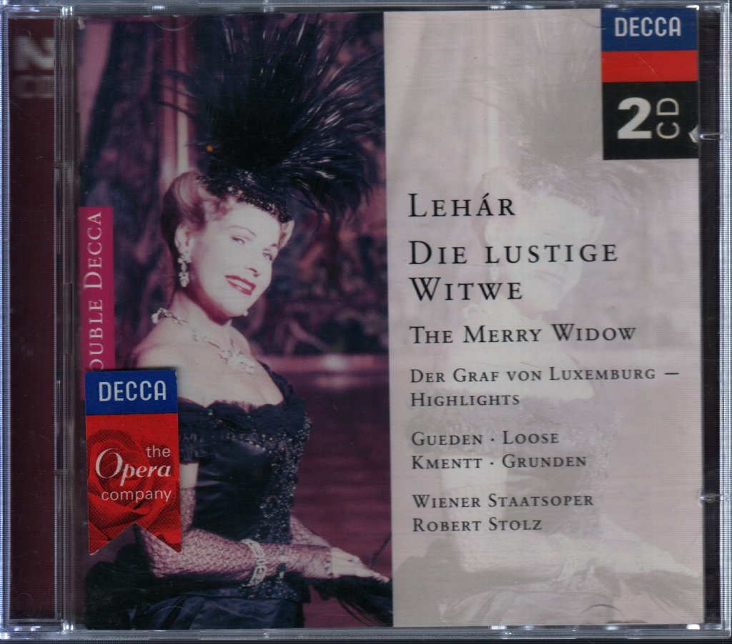 Franz Lehár - Die Lustige Witwe - The Merry Widow / Der Graf Von Luxemburg (Highlights) - Double Cd