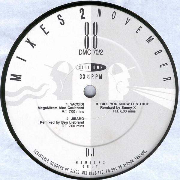 Various Artists - November 88 Mixes 2 - 12 Inch