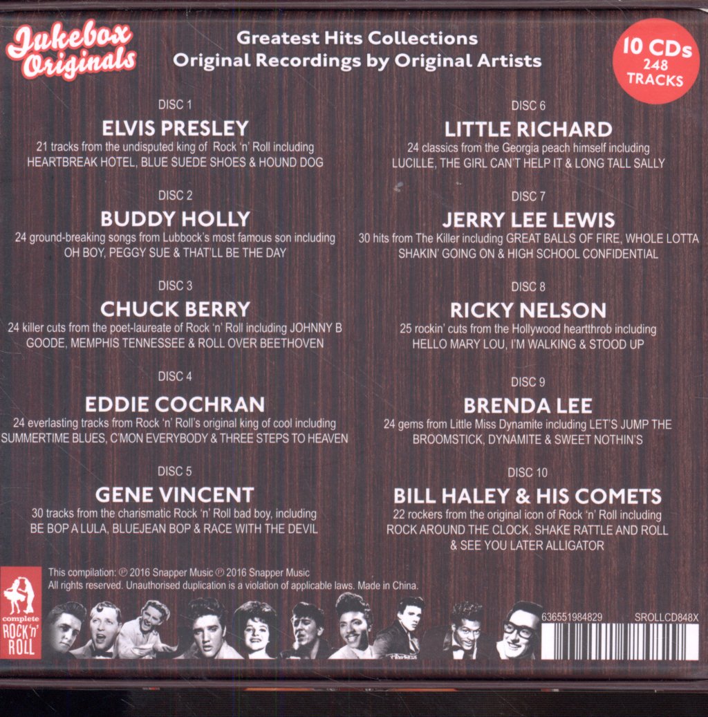 Various Artists - Jukebox Originals - Cd Set