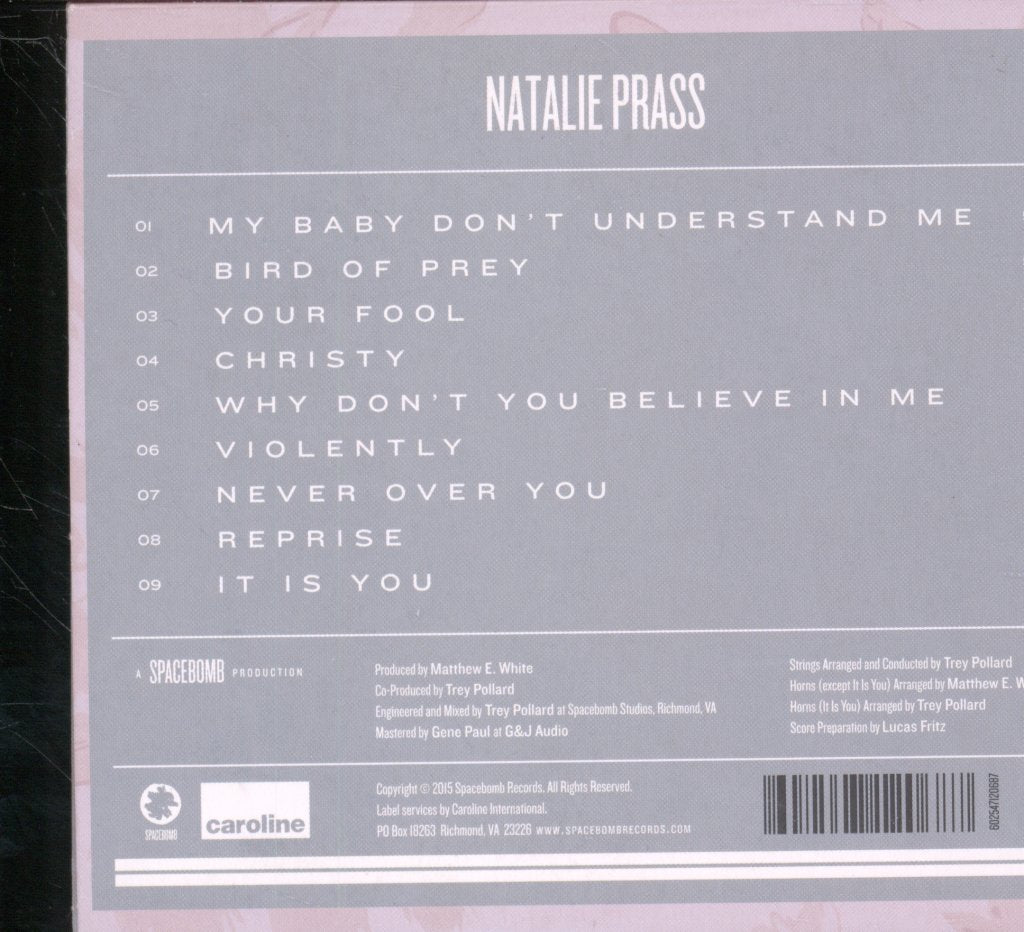 Natalie Prass - Natalie Prass - Cd