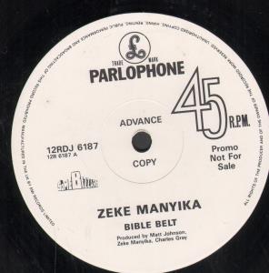 Zeke Manyika - Bible Belt - 12 Inch