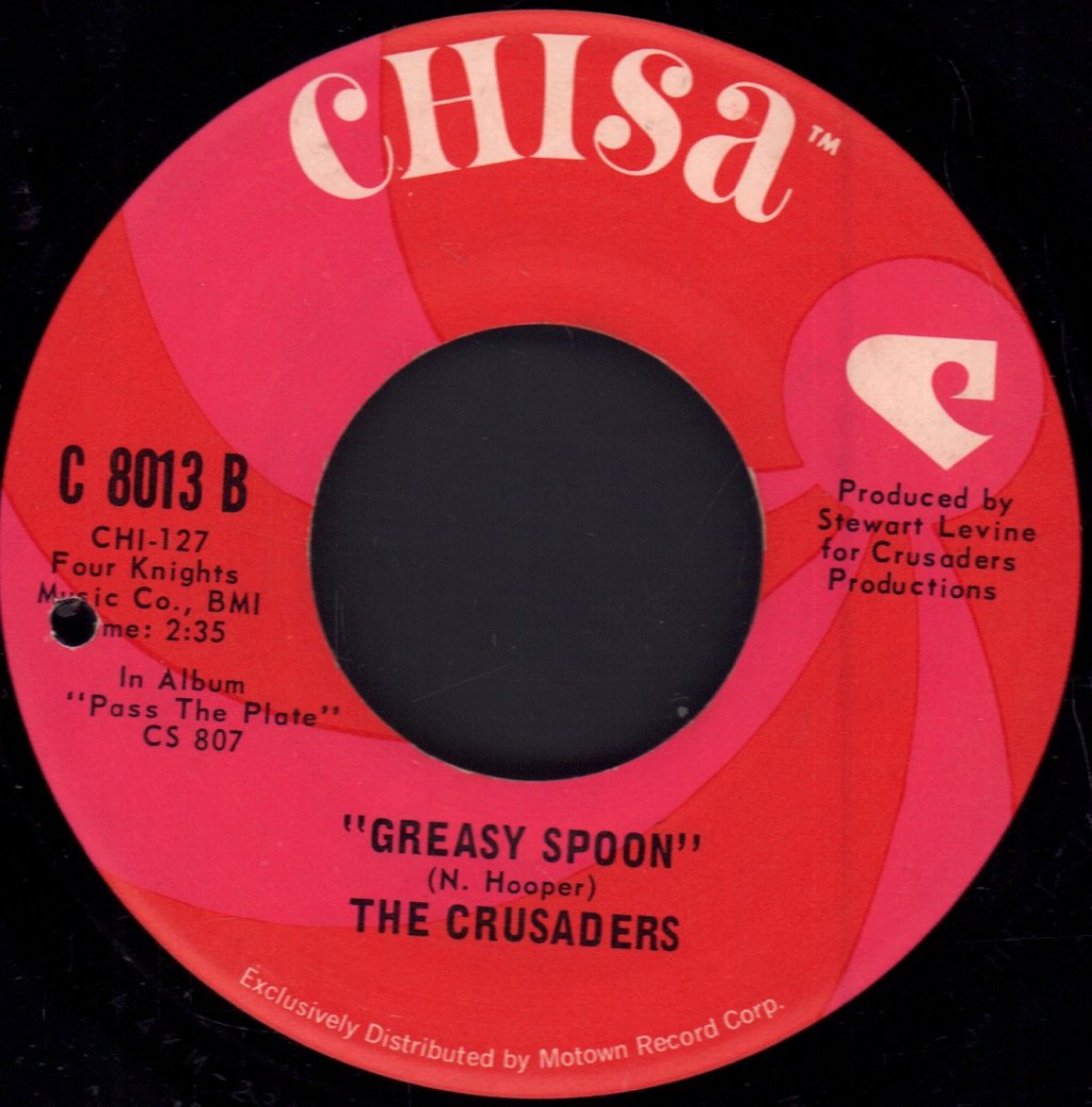 Crusaders - Pass The Plate - 7 Inch