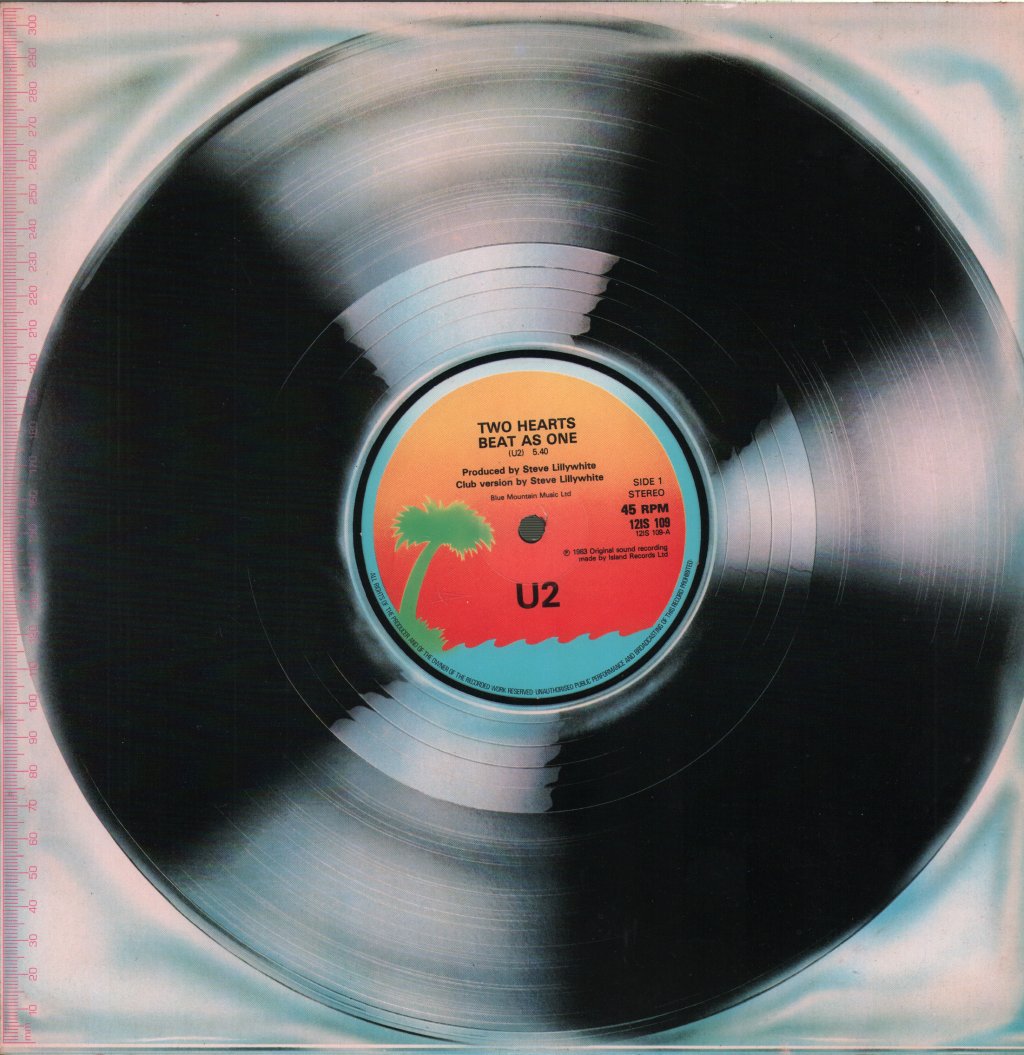 U2 - Two Hearts Beat As One (Club Version) - 12 Inch