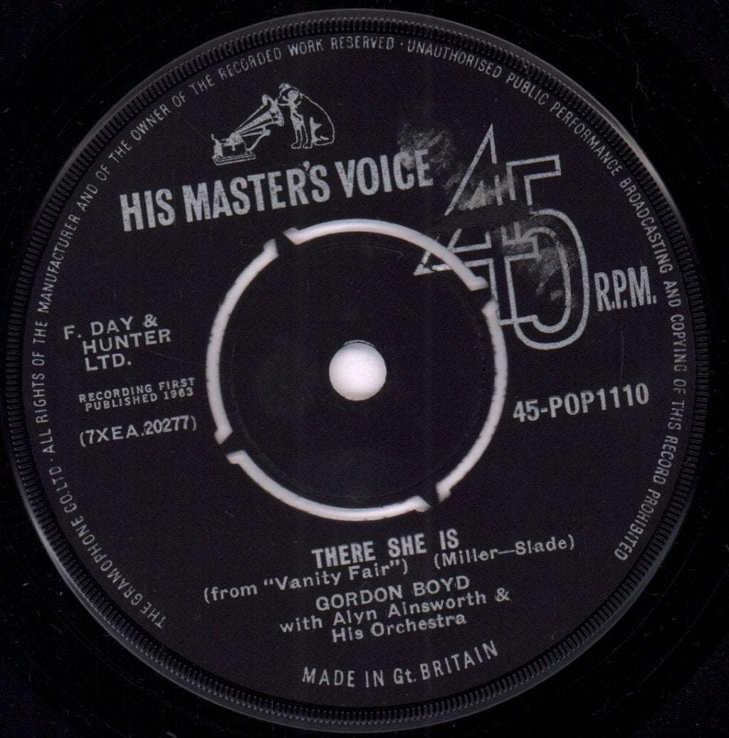 Gordon Boyd - There She Is - 7 Inch
