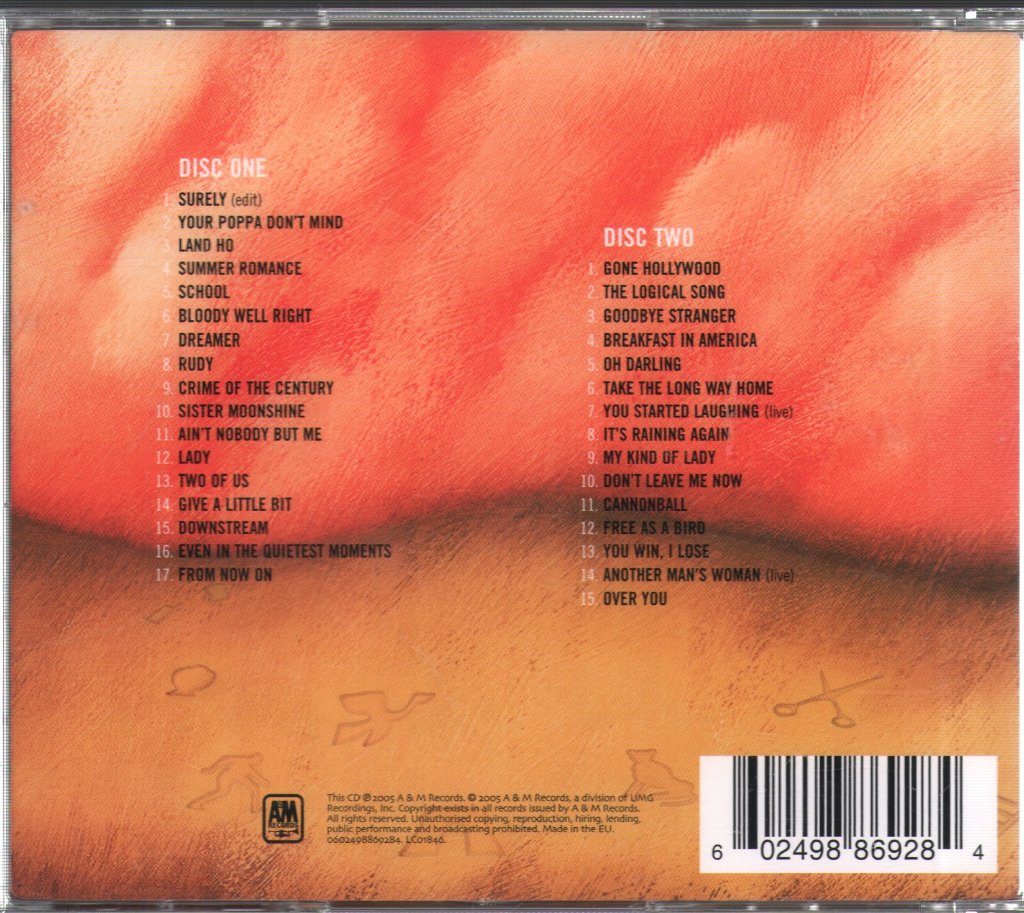 Supertramp - Retrospectacle The Supertramp Anthology - Double Cd