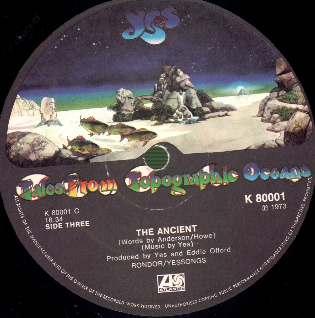 Yes - Tales From Topographic Oceans - Double Lp