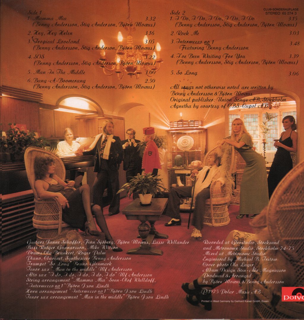 ABBA - Mamma Mia - Lp