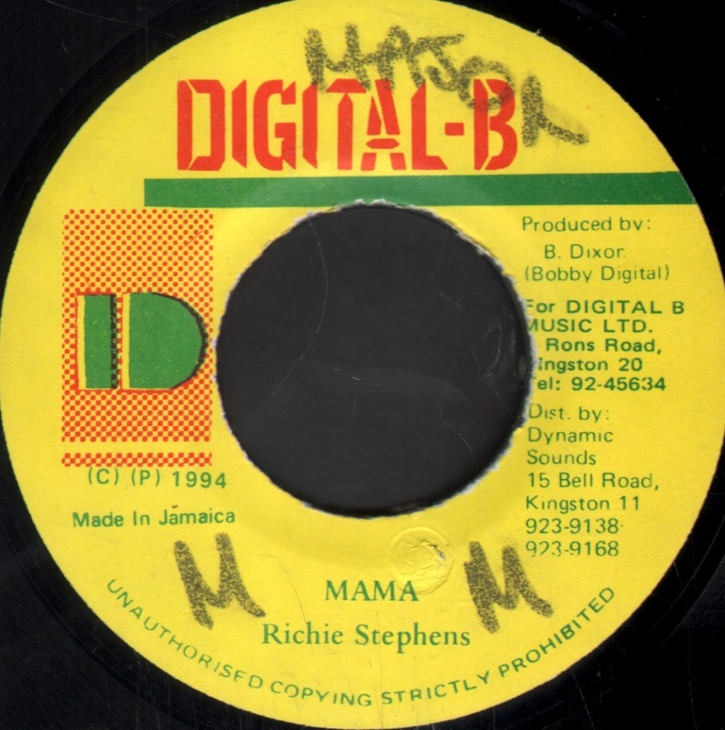 Richie Stephens - Mama - 7 Inch