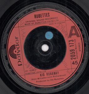 Rubettes - Kid Runaway - 7 Inch