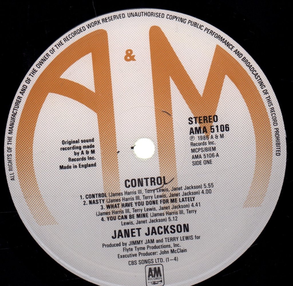 Janet Jackson - Control - Lp