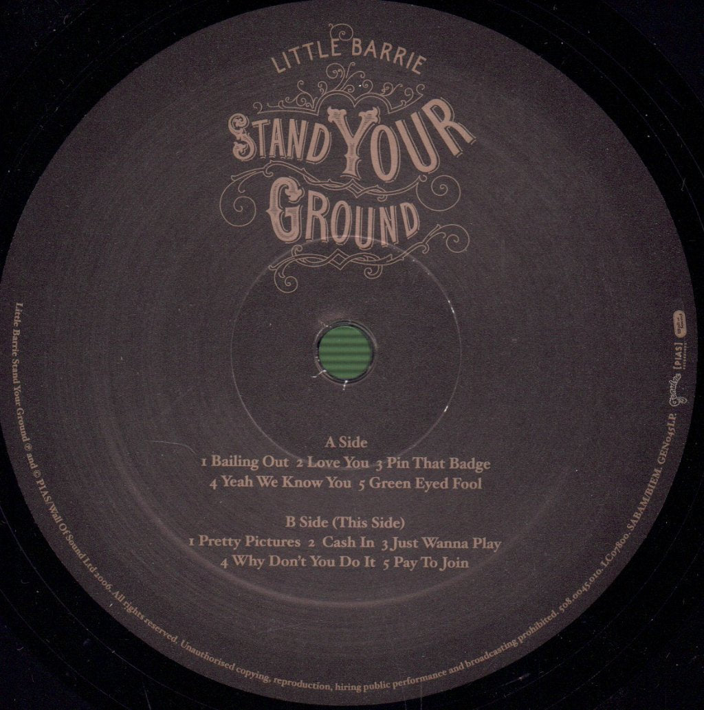 Little Barrie - Stand Your Ground - Lp