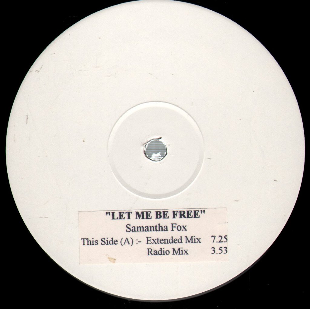 Samantha Fox - Let Me Be Free - 12 Inch