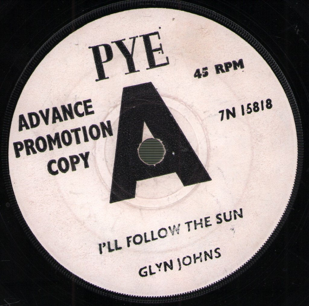 Glyn Johns - I'll Follow The Sun - 7 Inch