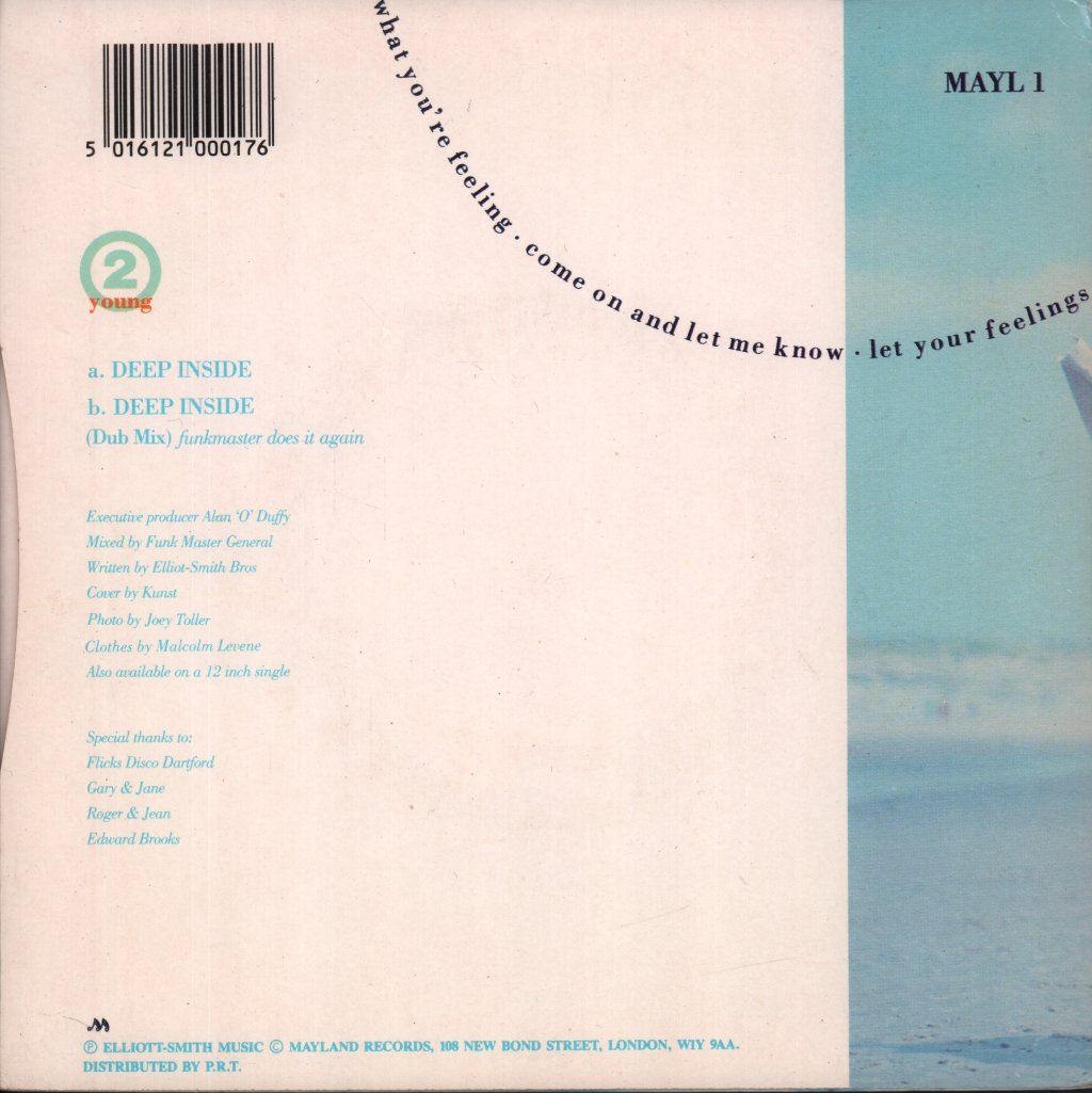 Two Young - Deep Inside - 7 Inch