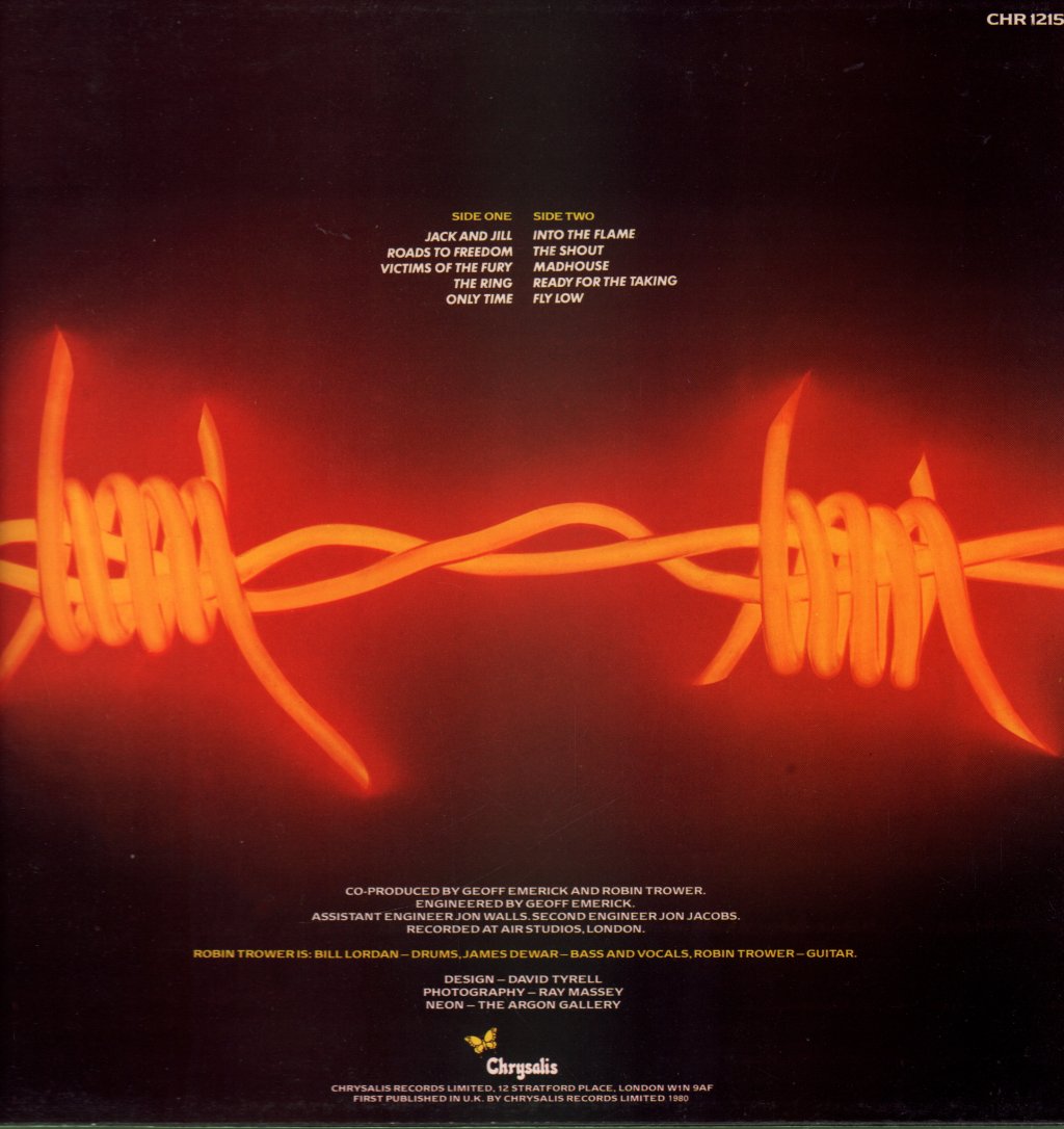 Robin Trower - Victims Of The Fury - Lp