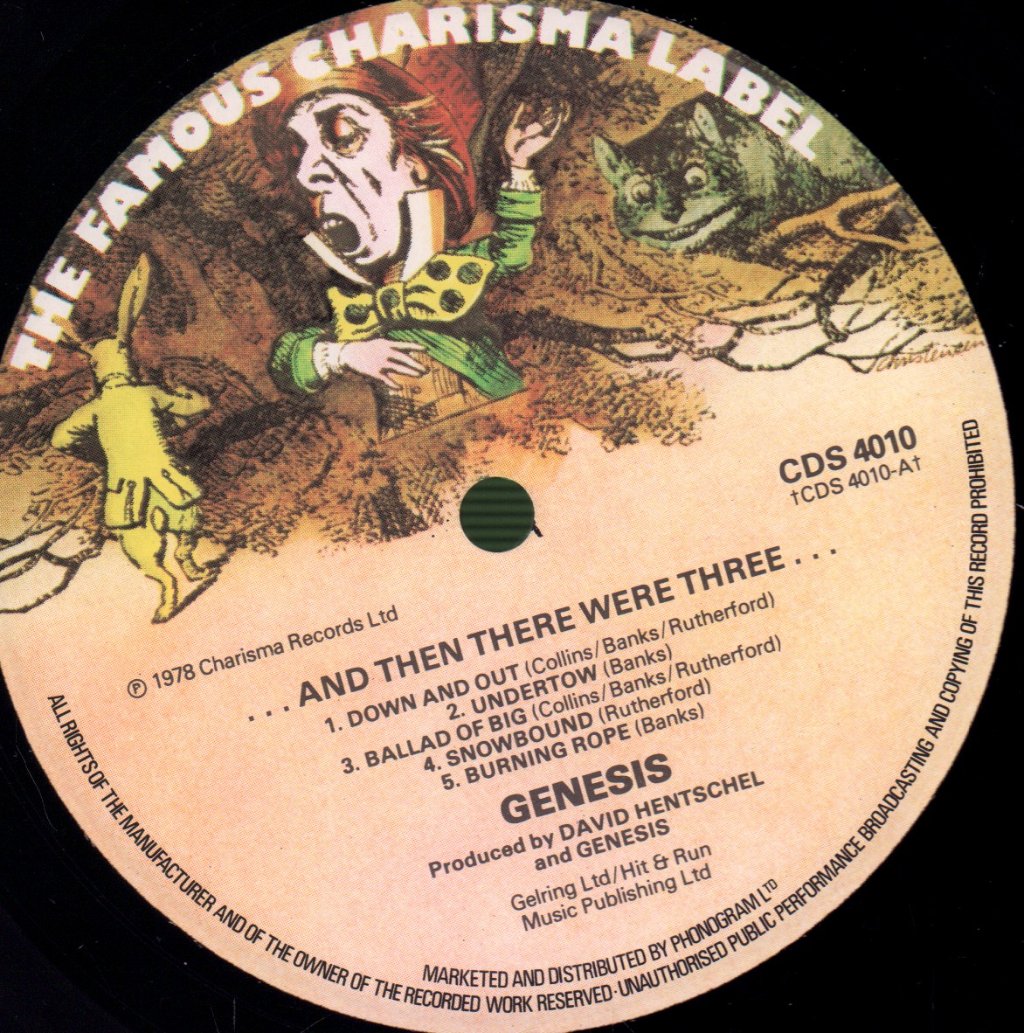 Genesis - And Then There Were Three - Lp