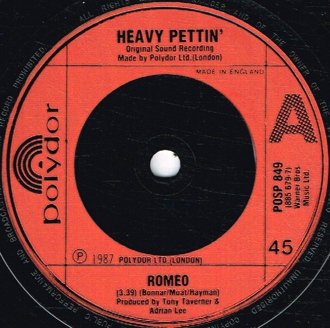 Heavy Pettin - Romeo - 7 Inch