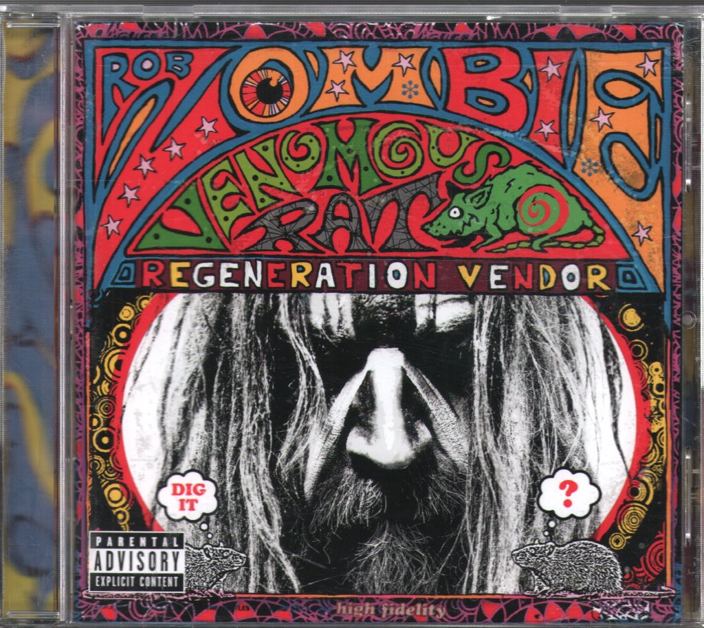 Rob Zombie - Venomous Rat Regeneration Vendor - Cd