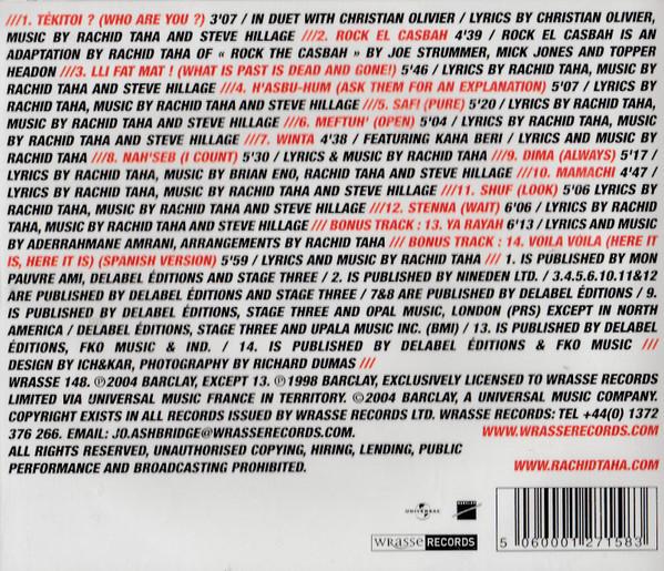 Rachid Taha - Tékitoi - Cd