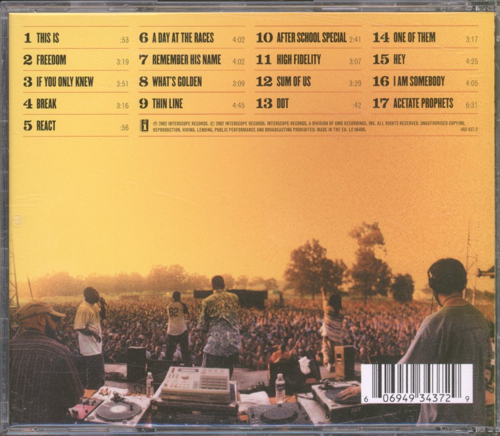 Jurassic 5 - Power In Numbers - Cd