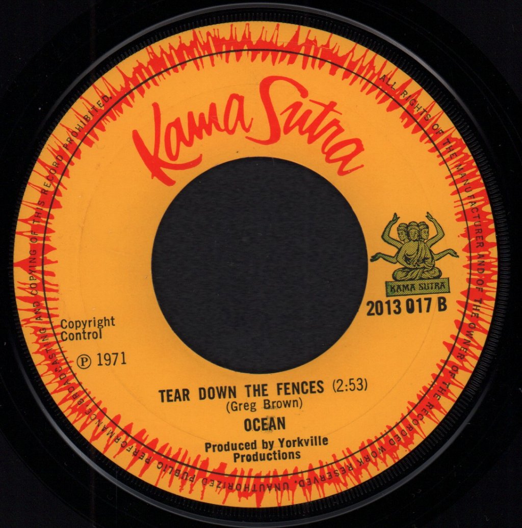 Ocean (70'S Group) - Put Your Hand In The Hand - 7 Inch