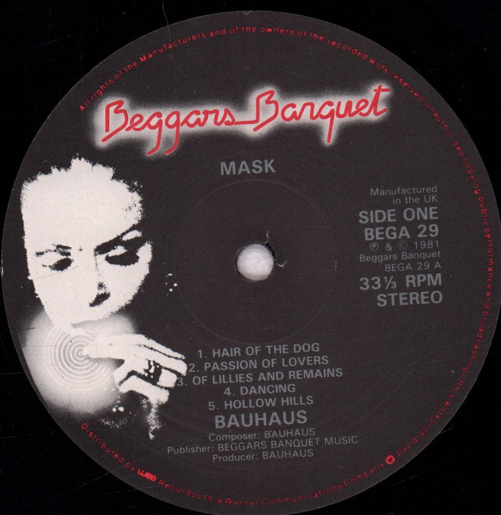 Bauhaus - Mask - Lp