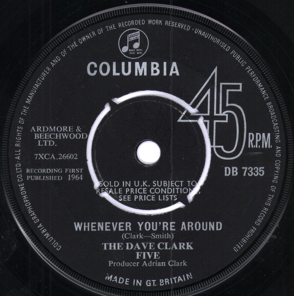 Dave Clark Five - Thinking Of You Baby - 7 Inch