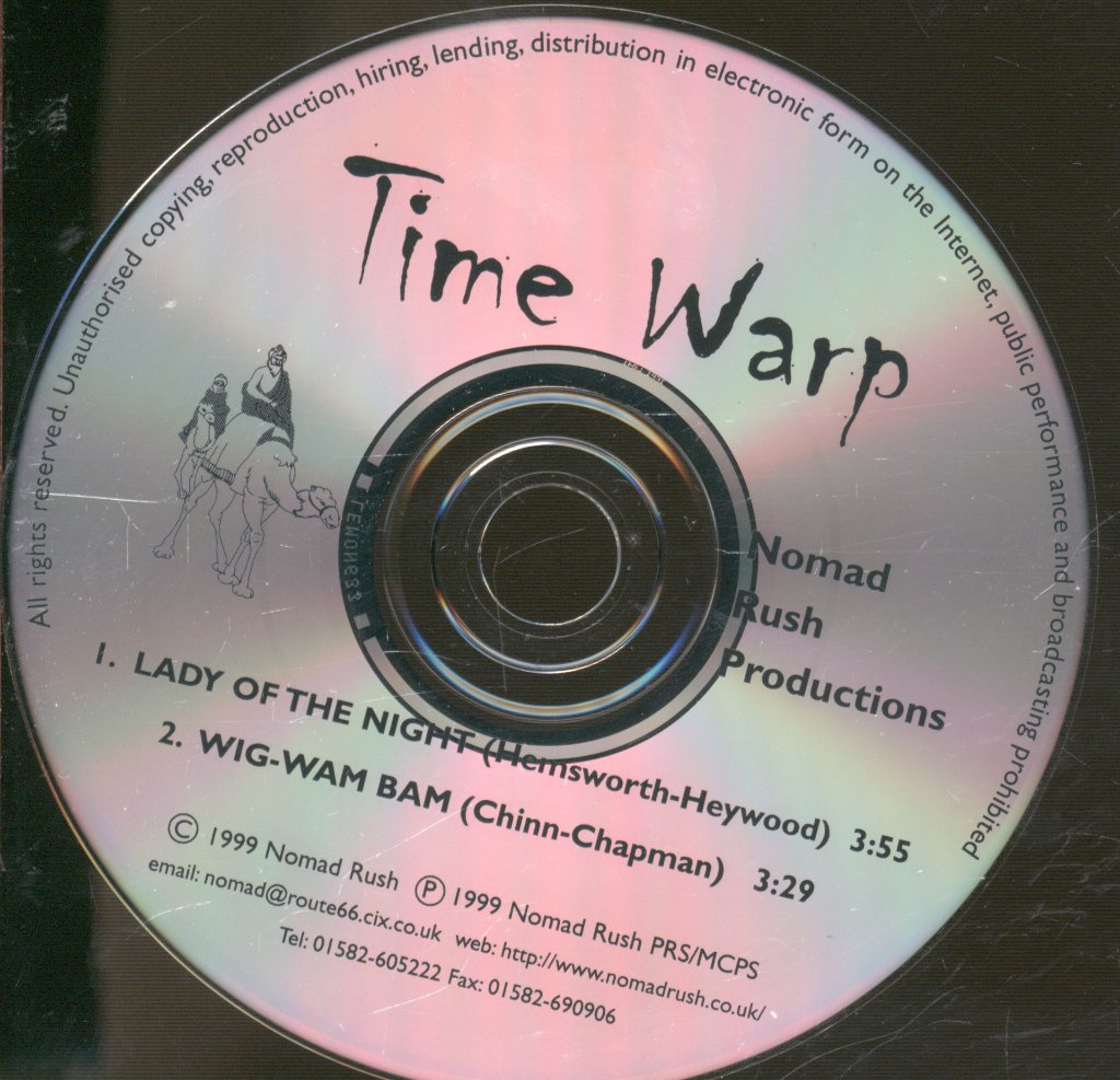 Time Warp - Lady Of The Night/Wig Wam Bam - Cd