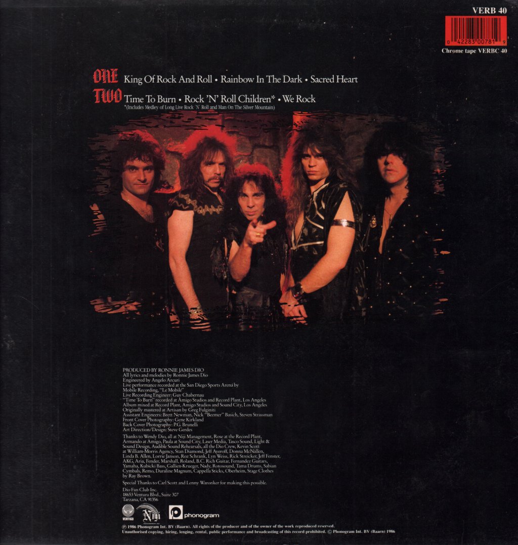 Dio - Intermission - Lp