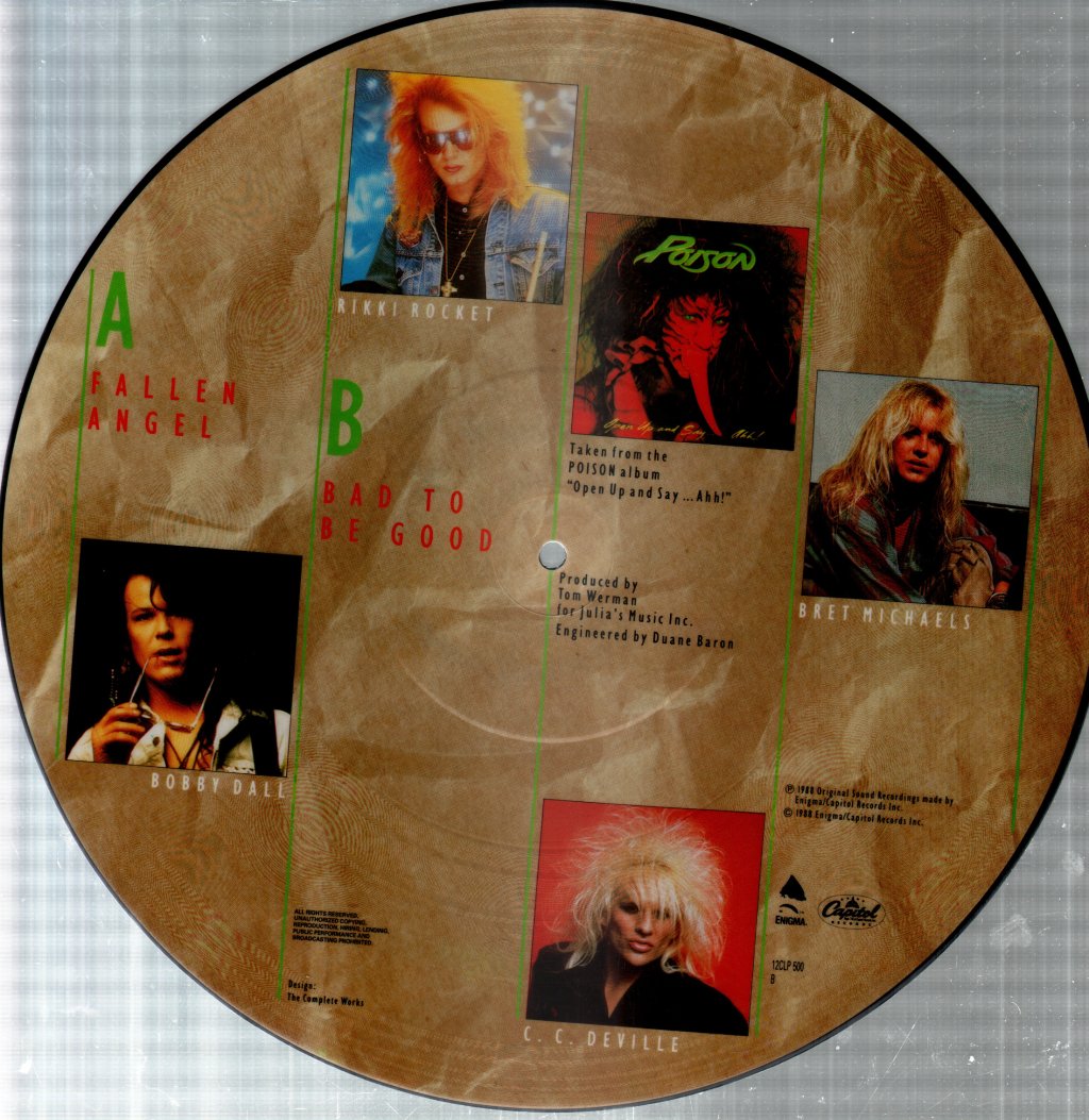 Poison - Fallen Angel - 12 Inch