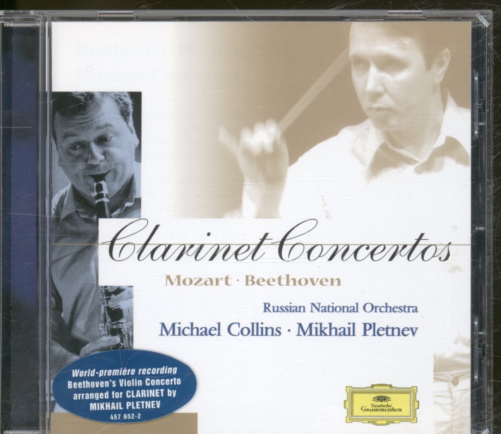 Russian National Orchestra, Michael Collins - Beethoven / Mozart - Clarinet Concertos - Cd