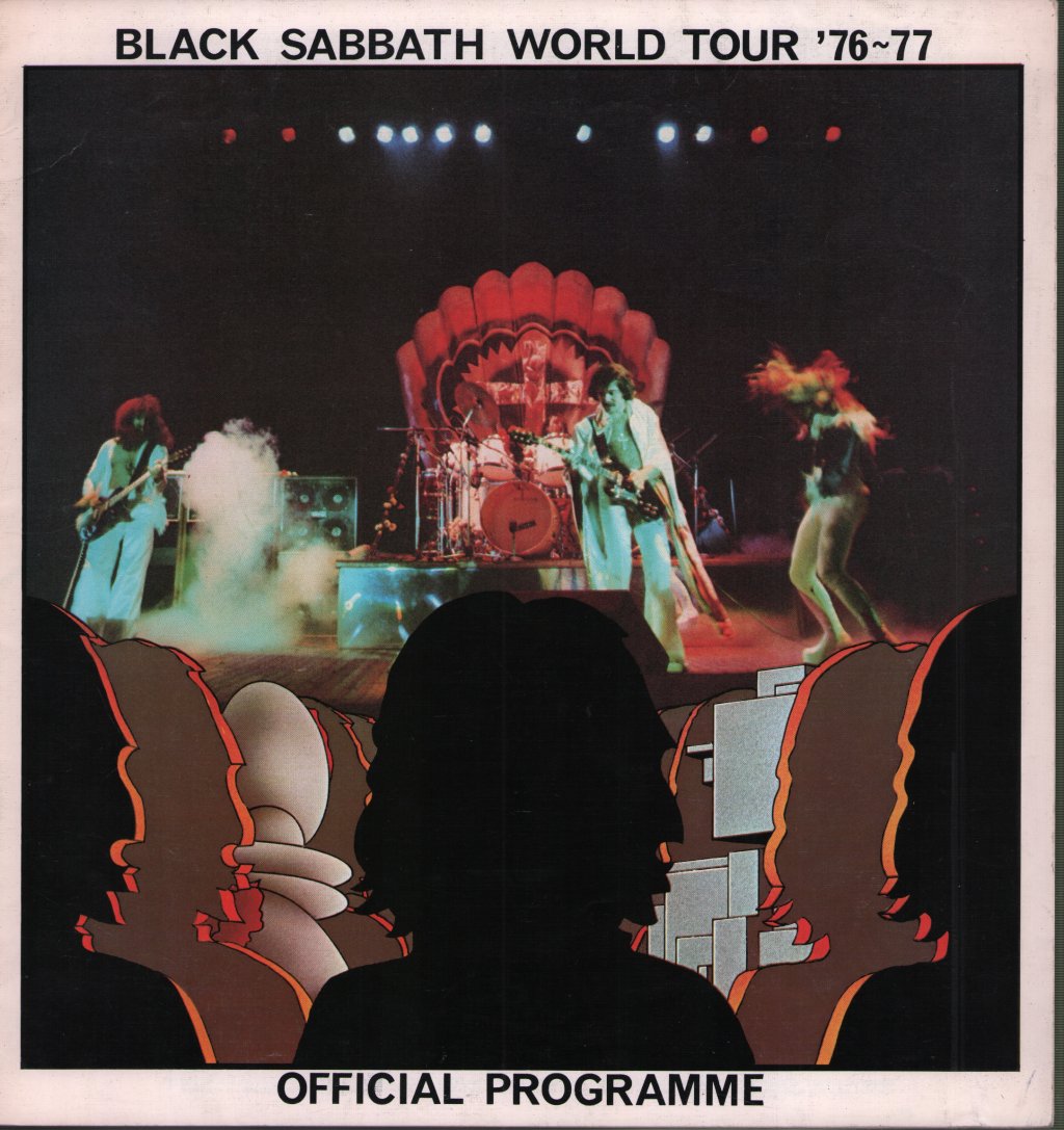 Black Sabbath/Nutz - World Tour 76-77 - Tour Programme