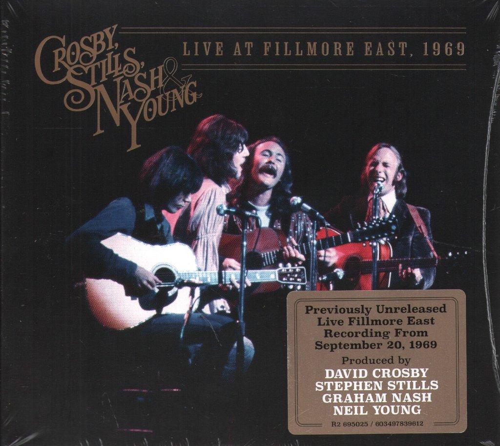 Crosby Stills Nash And Young - Live At Fillmore East, 1969 - Cd