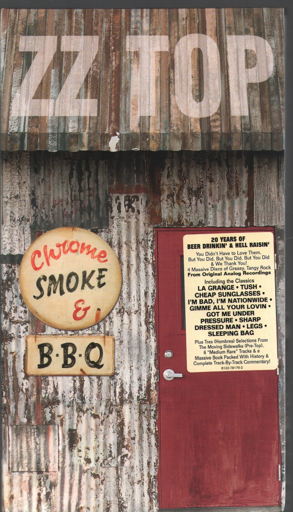 ZZ Top - Chrome, Smoke & B·B·Q - The ZZ Top Box - Cd Set